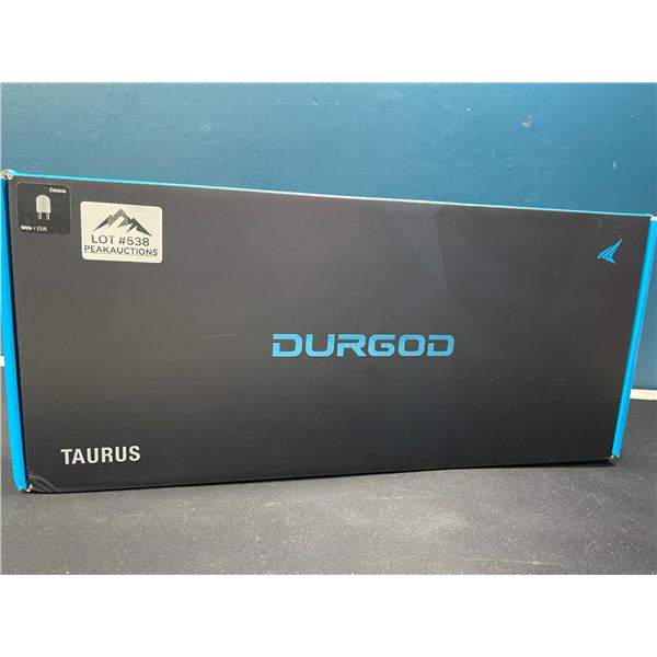 Lot of 1 Durgod K320 Corona White Taurus TKL Mechanical Keyboard