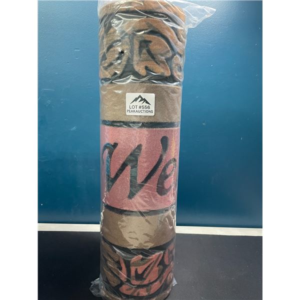 Lot of 1 Welcome Door Mat - Heavy Duty/Thick Rubber