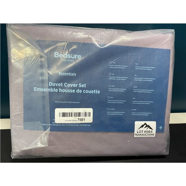 Lot of 1 Bedsure Duvet Cover Set - Queen Size