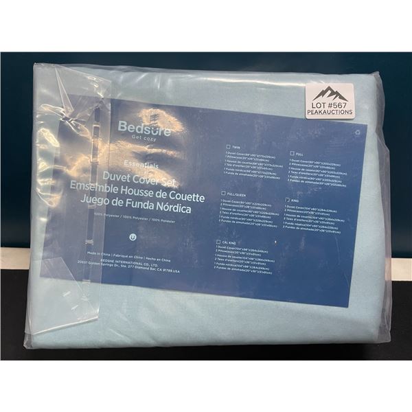 Lot of 1 Bedsure Duvet Cover Set - King Size