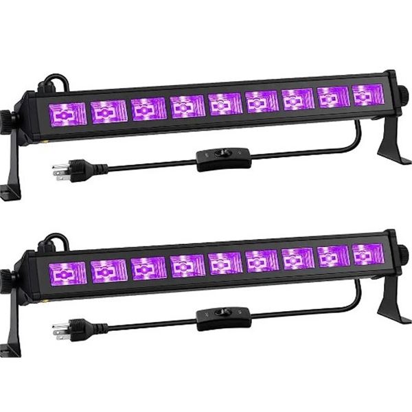 Lot of Rolundul LED UV Black Lights - 2pack