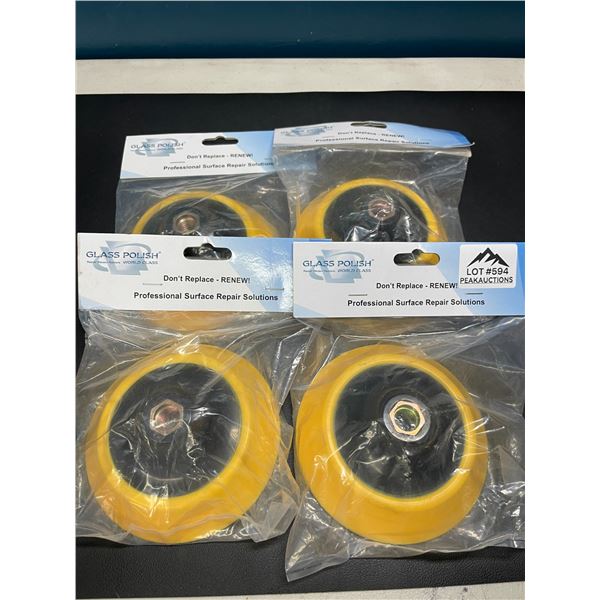 Lot of 4 Polishing Pads