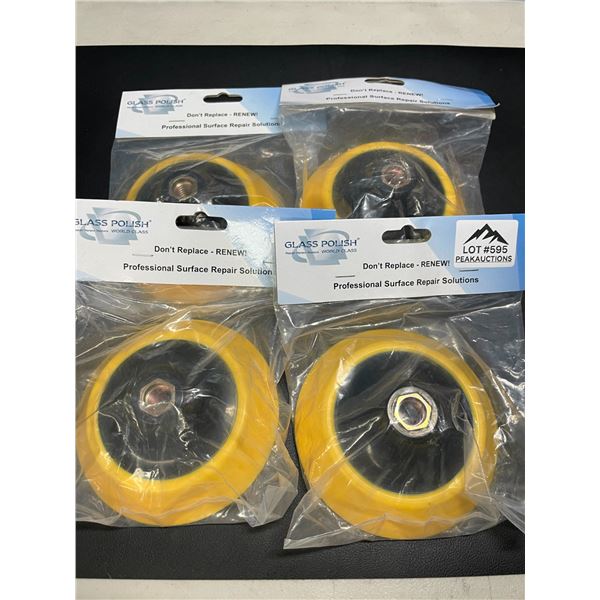 Lot of 4 Polishing Pads