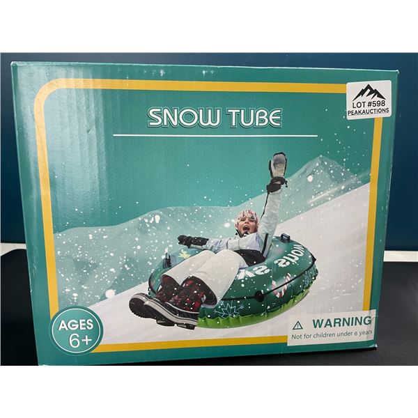 Lot of 1 Inflatable Snow Tube for Adults/Kids - 47 Inch Size