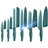 Image 2 : Lot of 1 Wanbasion Stainless Steel Professional Kitchen Knife Set - 6PCS - Green