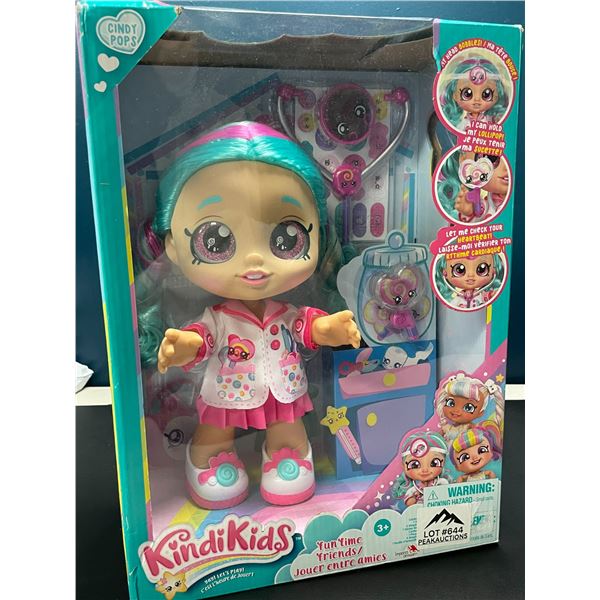 Lot of 1 Kindikids Fun Time Friends Cindy Pops Toy Doll