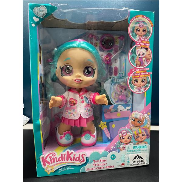 Lot of 1 Kindikids Fun Time Friends Cindy Pops Toy Doll