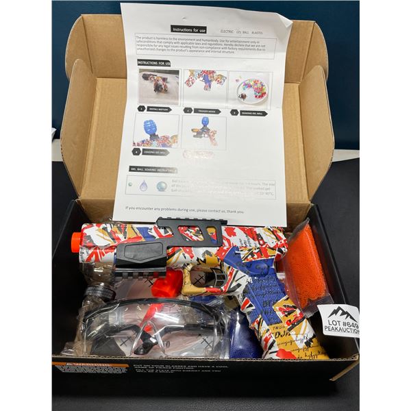 Lot of 1 Electric Automatic Gel Ball Blaster Gun - M1911 Style Electric Gel Gun