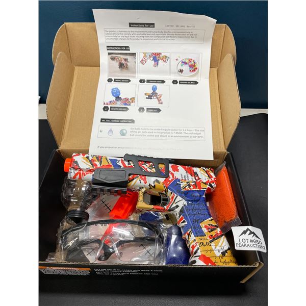 Lot of 1 Electric Automatic Gel Ball Blaster Gun - M1911 Style Electric Gel Gun