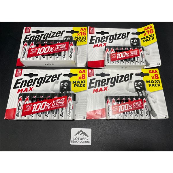 Lot of 1 Energizer MAX Batteries Combo Pack - Includes 24 AA and 24 AAA Batteries! - 48 Total!