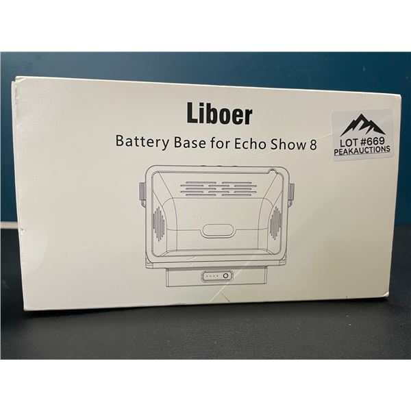 Lot of 1 Liboer Battery Base for Echo Show 8