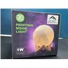 Image 1 : Lot of 1 3D Moon Lamp