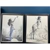 Image 3 : Lot of 5 Assorted Frame Art Pieces