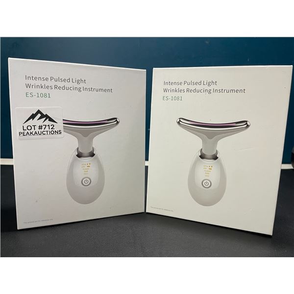 Lot of 2 Intense Pulsed Light Wrinkle Reducing/Skin Firming Beauty Instruments