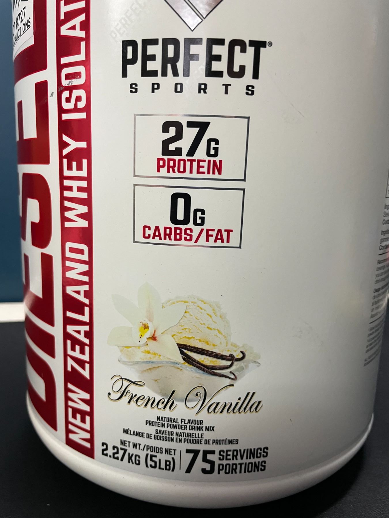 Lot of 1 Tub of Diesel New Zealand Whey Isolate Protein Powder Large