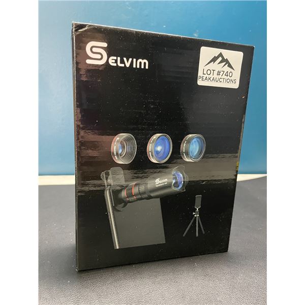 Lot of 1 Selvim Phone Camera Telephoto Lens Kit