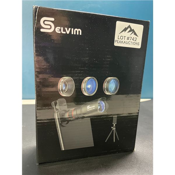Lot of 1 Selvim Phone Camera Telephoto Lens Kit