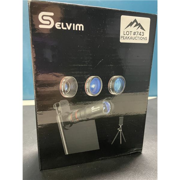 Lot of 1 Selvim Phone Camera Telephoto Lens Kit