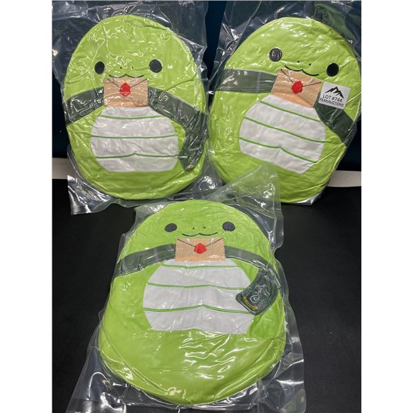 Lot of 3 Dinosaur "Squishmallow" Inspired Plushies - 8 inch