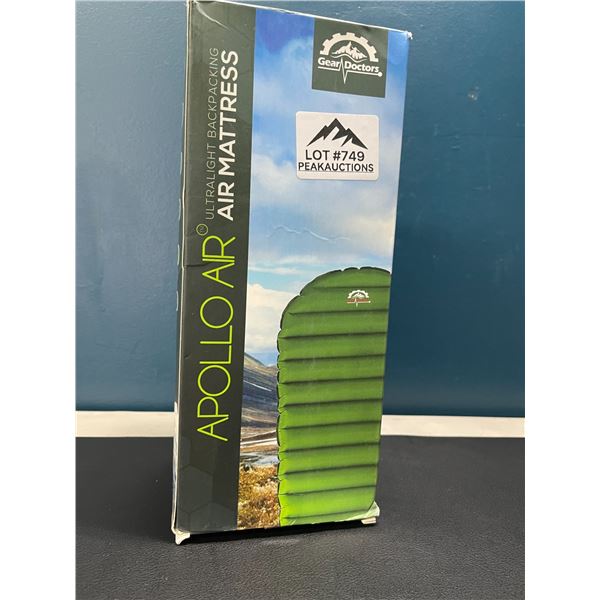 Lot of 1 Gear Doctors Apollo Air Ultralight Backpacking Air Mattress