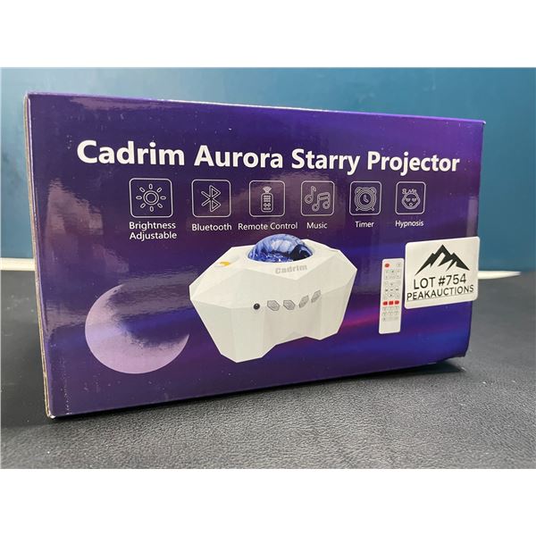 Lot of 1 Aurora Star Galaxy Projector/Starry Night Light w/ Remote Control