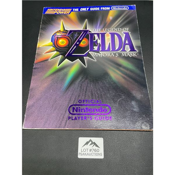Lot of 1 The Legend of Zelda Majora's Mask Vintage Official Nintendo Power Player's Guide