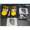 Image 1 : Lot of 2 Artify 15-Piece Multipurpose Brush Sets for Acrylic, Oil, Watercolor, and Gauche Painting