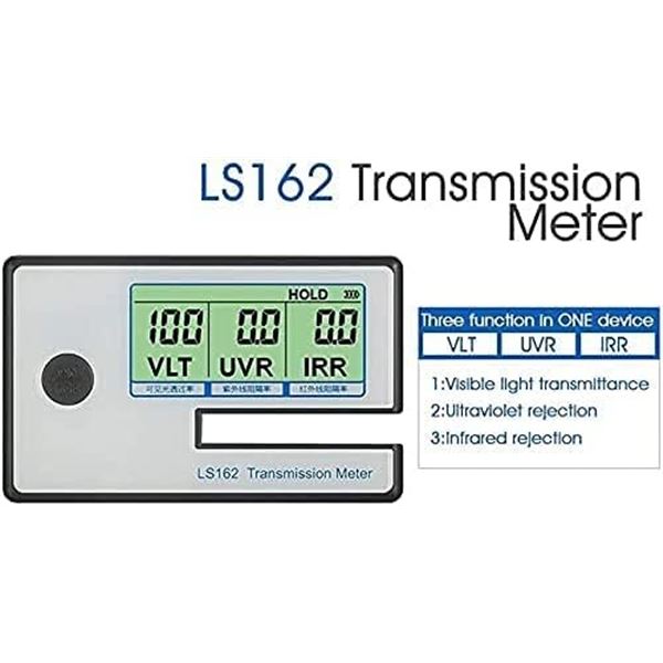 Lot of 1 Window Tint Meter Tool - Linshang LS162 Transmission Meter