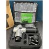 Image 2 : Lot of 1 20-Speed Handheld Deep-Tissue Massage Gun - Brand New in Box!
