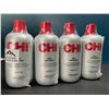 Image 1 : Lot of 4 Chi Silk Infusion Hair Leave-In Treatments - Hair Reconstructing Complex - 12 fl oz. each