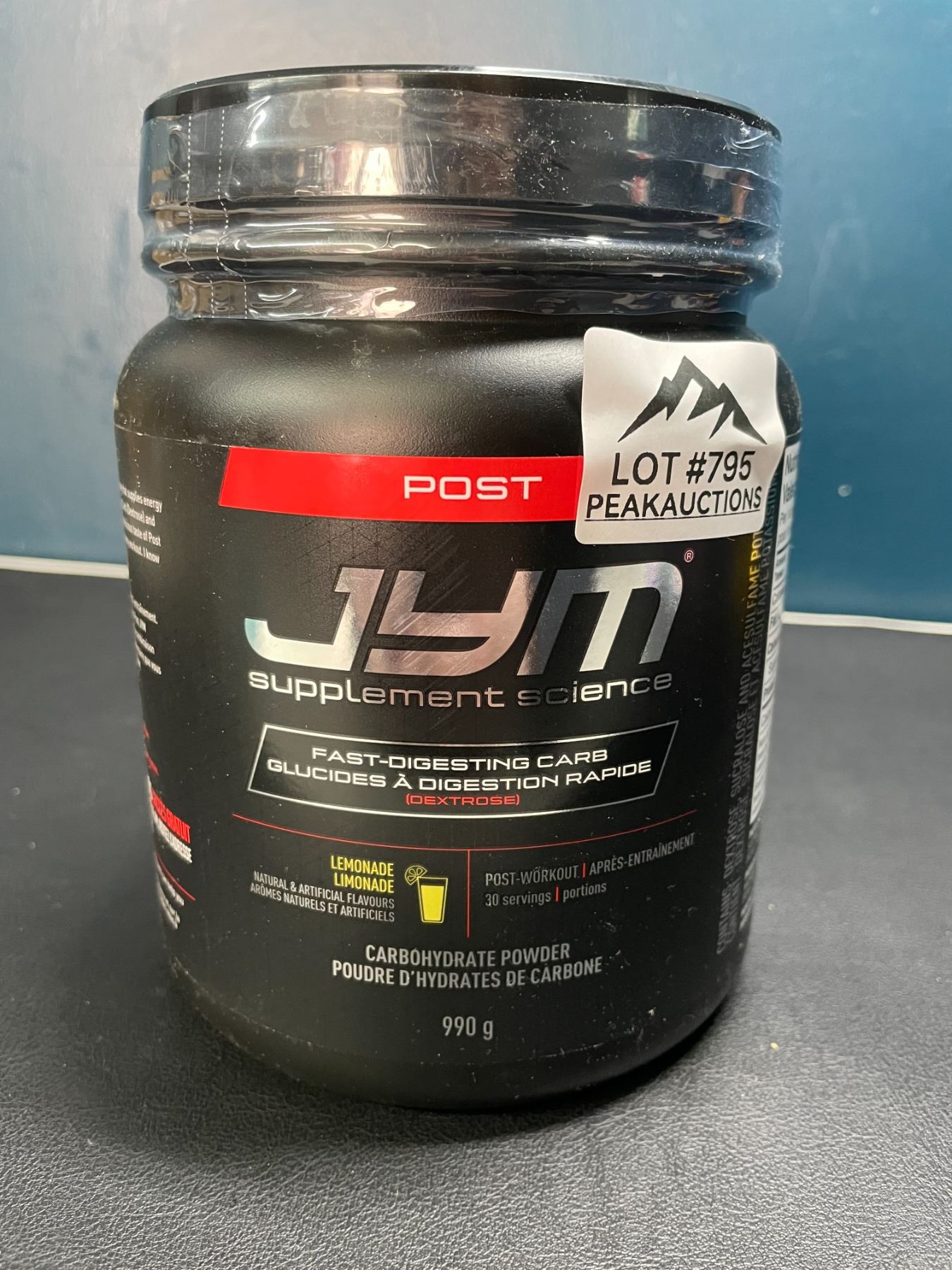 Jym Post Lot of 1 Tub of JYM Post Supplement Science Carbohydrate Powder ...