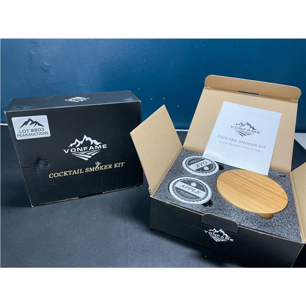 Lot of 2 Cocktail Smoker Kits