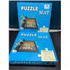 Image 1 : Lot of 2 Puzzle Mats - Store Puzzles Safely!