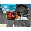 Image 2 : Lot of 1 SuperPenguin Ski/Snowboarding Goggles with Magnetic Lens & Carrying Case