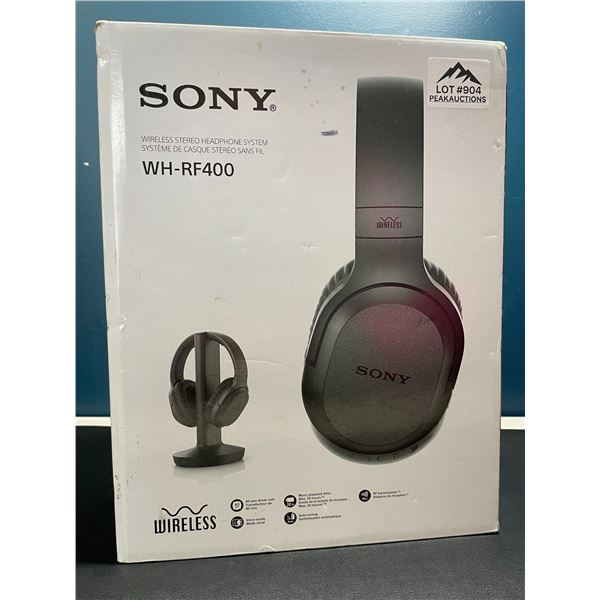 Lot of 1 Sony WH-RF400 Wireless Stereo Headphone System