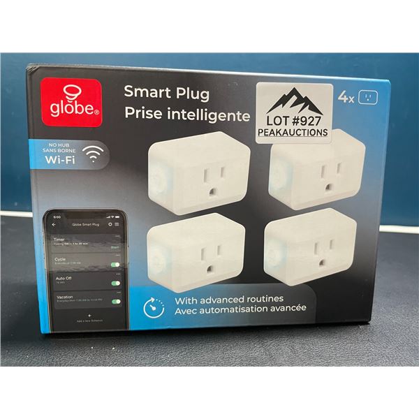 Lot of 1 Box of Smart Plugs/Smart Wifi Plugs - App Control - 4 Plugs Included - No Hub Needed