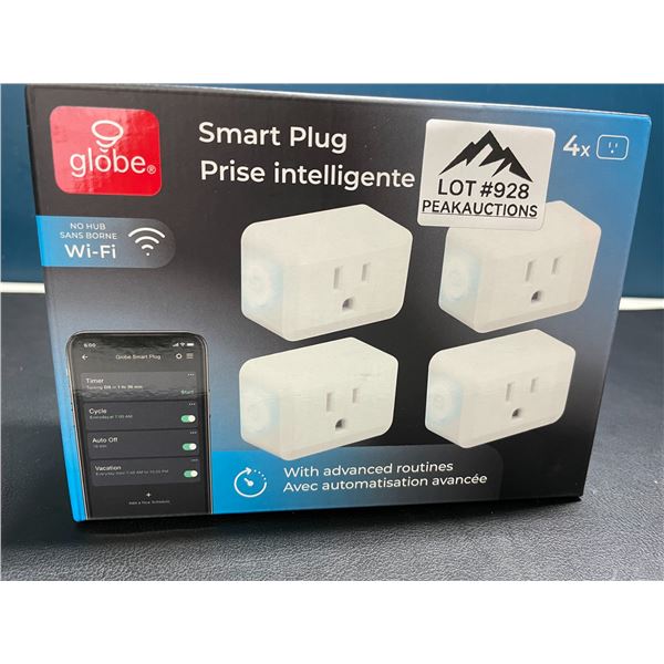 Lot of 1 Box of Smart Plugs/Smart Wifi Plugs - App Control - 4 Plugs Included - No Hub Needed