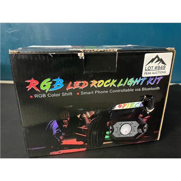 Lot of 1 RGB LED Rock Light Kit - Smart Bluetooth Control