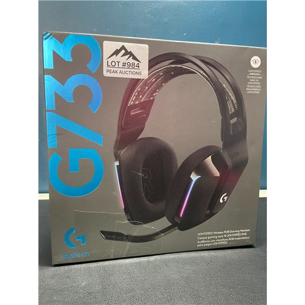 Lot of 1 Logitech G733 Lightspeed Wireless RGB Gaming Headset