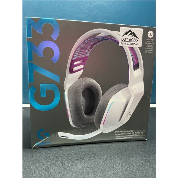 Lot of 1 Logitech G733 Lightspeed Wireless RGB Gaming Headset