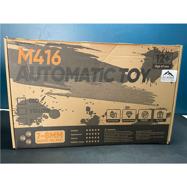 Lot of 1 M416 Electric Automatic Gel Ball Blaster Gun