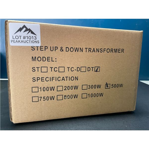 Lot of 1 Step Up & Down Power Converter - 500W