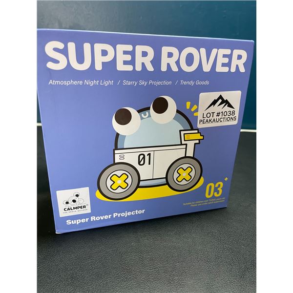 Lot of 1 Super Rover Atmosphere Night Light/Starry Sky Projector