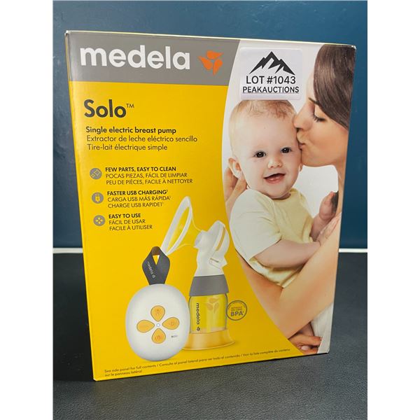 Lot of 1 Medela Solo Single Electric Breast Pump - Brand New SEALED!