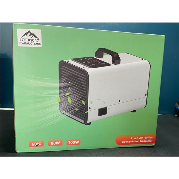 Lot of 1 2-in-1 Air Purifier Ozone+Anion Generator