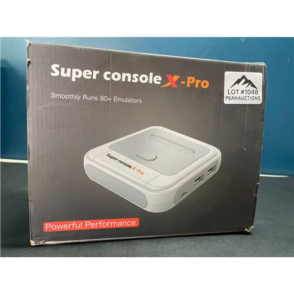 Lot of 1 Super Console X-Pro Retro Gaming Console - Prelaoded with THOUSANDS of Retro Games!