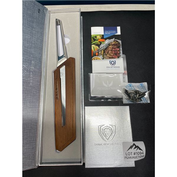 Lot of 1 Dalstrong Crusader Series Serrated Kitchen Knife