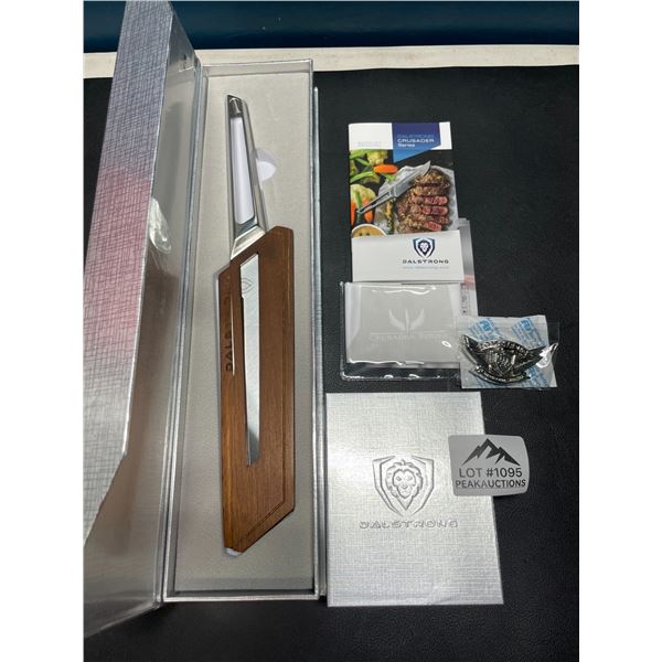 Lot of 1 Dalstrong Crusader Series Serrated Kitchen Knife