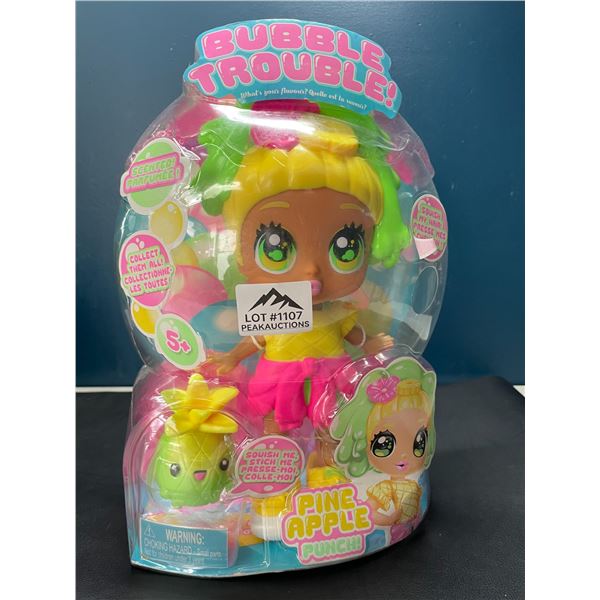 Lot of 1 Bubble Trouble Pine Apple Punch Toy Doll