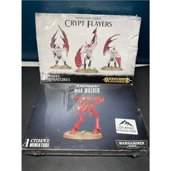 Lot of 2 Warhammer Minature Model Building Sets